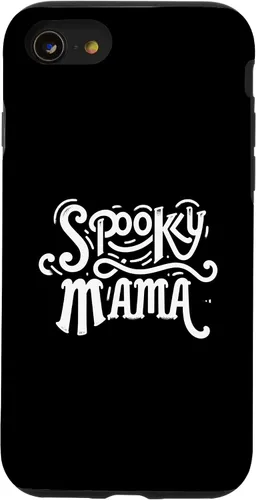 Vista 18 de Spooky Mama Halloween Mom Season Bat Mommy Parent Case for iPhone 16