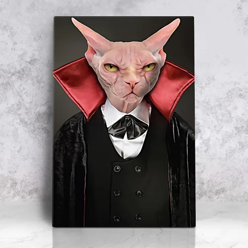 Vista 41 de Awesometik Impresión en lienzo personalizada retrato real de mascota a partir de foto, retrato personalizado del Renacimiento, retratos, retratos 20