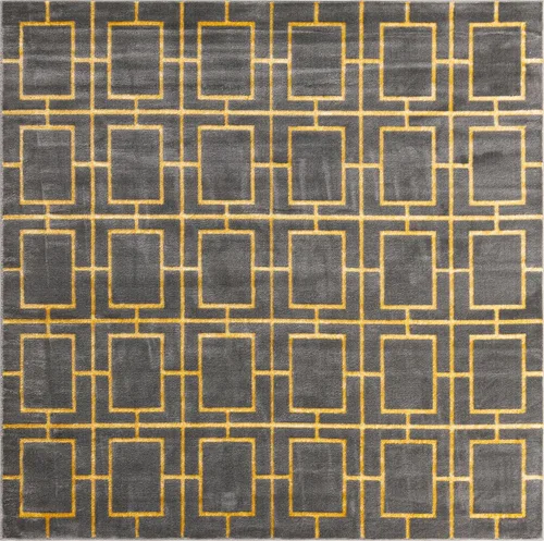 Vista 74 de Marilyn Monroe Glam Collection - Alfombra decorativa (2' x 3' 1" Rectángulo Negro y Oro)