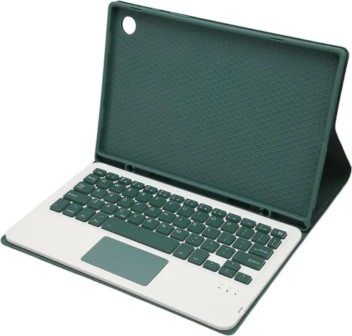 Vista 2 de Wireless Tablet Keyboard Case Tab A8 10.5in 2022 Dark Green with Precise Cutouts for Everyday Use (Touchpad)