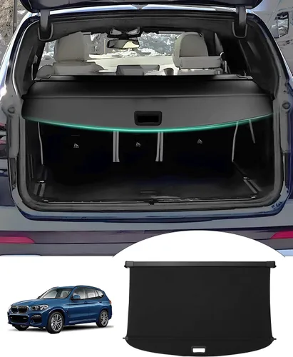 Vista 61 de Powerty - Cubierta de carga para Toyota RAV4 2013-2018, accesorios de cuero