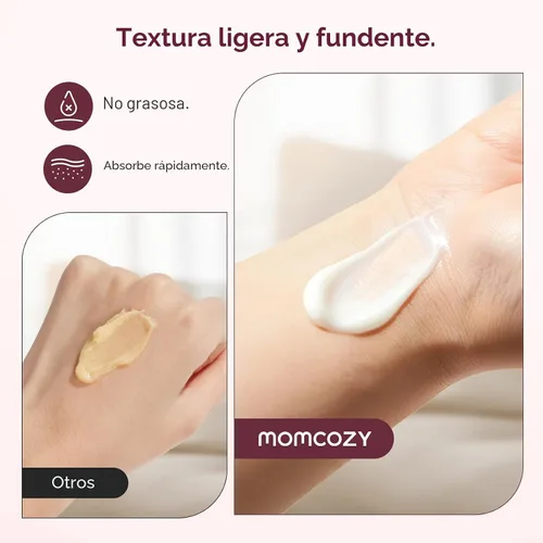Vista 8 de Momcozy ComfortNip™ Crema de Pezones con Enfriamiento y Comodidad Sin Contacto, Crema para Pezones para Lactancia, Alivio Instantáneo, Fórmula a