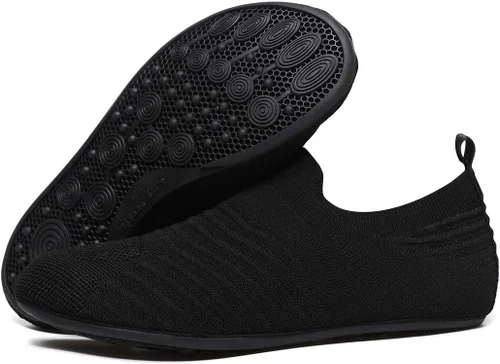 Vista 2 de Hayeabi Pantuflas de casa ultra cómodas y ligeras, unisex, para adultos, interiores y exteriores, para mujeres y hombres