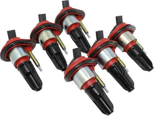 Vista 2 de DRAGON FIRE PERFORMANCE Juego de bobina de encendido compatible con Trailblazer Colorado Buick Rainier GMC Canyon Envoy Hummer H3 2002-2009