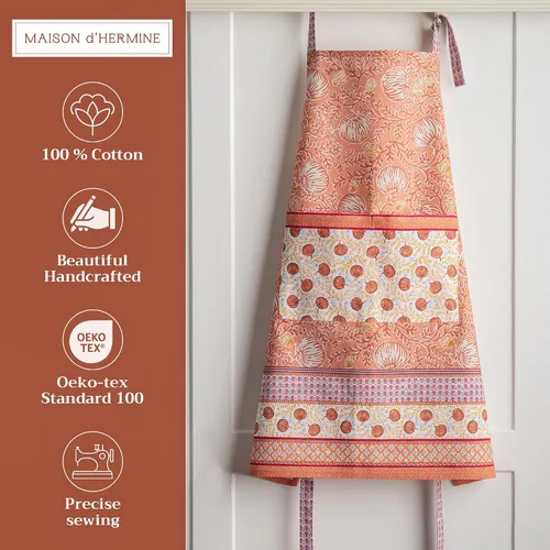 Vista 275 de Maison d' Hermine Delantales para mujer con bolsillo, 100% algodón (27.50 x 31.50 pulgadas)