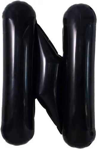 Vista 54 de TONIFUL Globos grandes de helio de letras B negras grandes de 40 pulgadas, globos de aluminio Mylar para decoración de suministros de fiesta