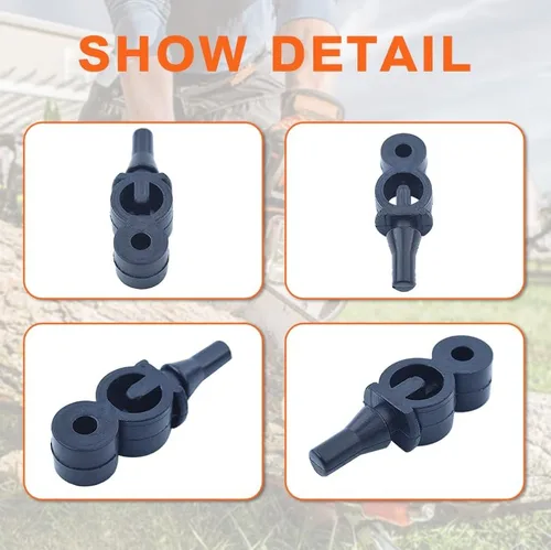 Vista 5 de 503869301, Kit de amortiguador de soporte de carburador, para Husqvarna 340 345 350 353 346XP 359 455 460, 445E, 450E, 357XP, 575XP, 359EPA, 455E