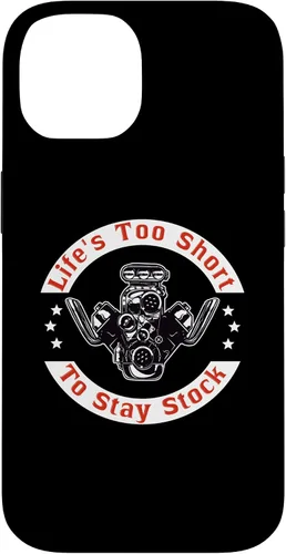 Vista 4 de iPhone 13 Pro Max Life es demasiado corta para mantenerse en stock - Drag Racing Muscle Car V8 Case
