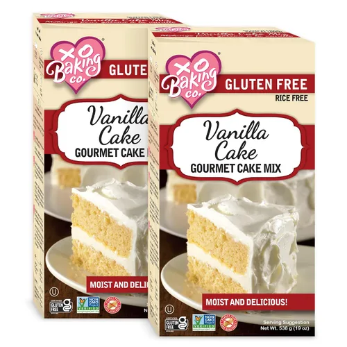 Vista 15 de XO Baking Co. Mezcla gourmet para pastel de zanahoria sin gluten; contiene zanahorias reales; sin OGM; kosher; sin arroz; sin soja; sin lácteos; sin