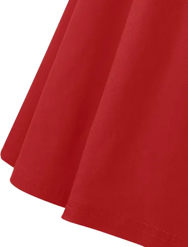 Vista 3 de Vestido GownTown de la década de 1950 para mujer, para fiesta de cóctel, de dos piezas