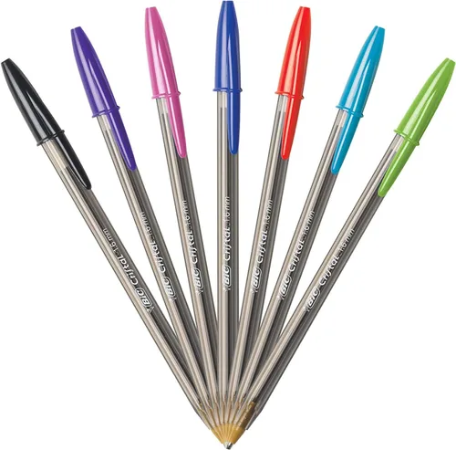 Vista 2 de BIC Cristal Xtra Bold Bolígrafos, punta negra (1.6mm), NUEVOS COLORES SURTIDOS, paquete de 48