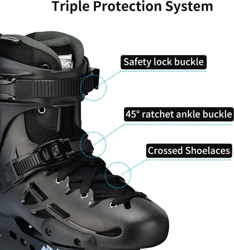 Vista 2 de MT Plus - para adultos principiantes urbanos, Patinaje de fitness, Patines para ciudad, Freeride