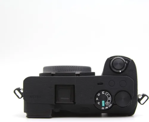 Vista 3 de Funda para cámara A6700, funda de silicona delgada y ligera para Sony Alpha A6700 (negro, glaseado)
