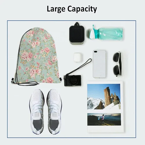 Vista 3 de Beabes No Drama Llama Cordón Bolsas Mochila Bolsa Gimnasio Saco Bolsa con Cordón, Multi-a36, Mochilas de viaje