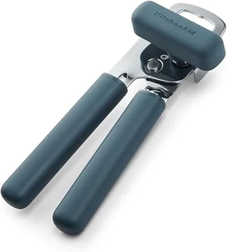 Vista 13 de KitchenAid Abrelatas y abrebotellas multifunción clásico, fácil de usar, rueda de corte de acero inoxidable afilada, asas ergonómicas suaves