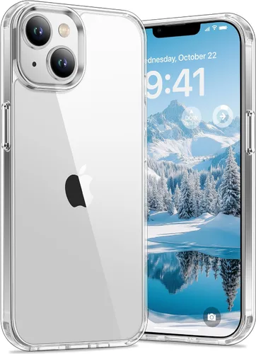 Vista 20 de Vakoo Funda transparente para iPhone 11 Pro Max, antiamarilleo, color negro