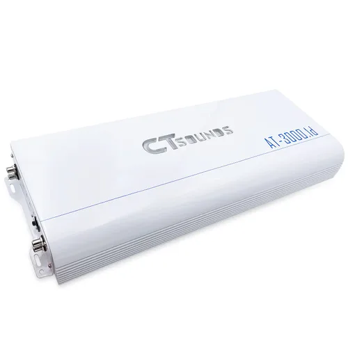 Vista 2 de CT Sounds ATv2-3000.1d Amplificador monobloque de coche de clase D con correa de 3500 vatios