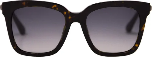 Vista 4 de DIFF Gafas de sol cuadradas de gran tamaño para mujer, colores de tortuga Bella