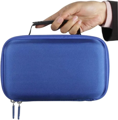 Vista 6 de Hermitshell Estuche rígido de viaje para plancha de vapor Oliso M2 / Oliso M3Pro Mini Project (azul)