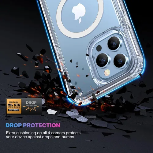 Vista 959 de DIACLARA - Funda transparente compatible con iPhone XR 6.1 pulgadas 2018