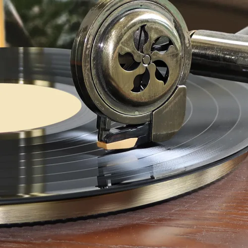 Vista 7 de Paquete de 4 agujas para tocadiscos, JUKFITA agujas doradas de repuesto para tocadiscos compatibles con Crosley, Victrola, Vinyl, fonógrafo ION 4