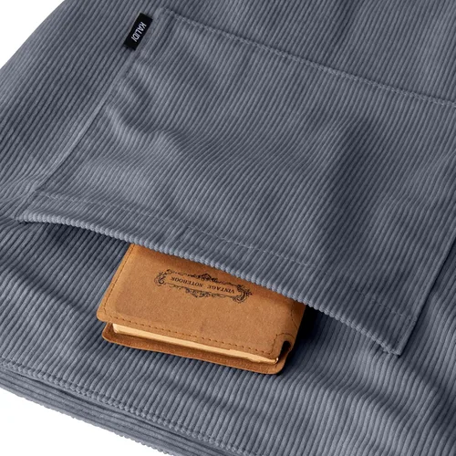 Vista 8 de KALIDI Bolso de mano de pana para mujer, bolso de hombro grande con bolsillo con cremallera, bolso Hobo casual de gran capacidad, bolsa de trabajo