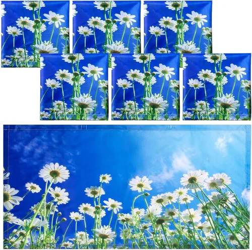 Vista 8 de Hortsun 6 cubiertas de luz fluorescente, filtros de luz magnéticos de 4 x 2 pies, imprescindibles para suministros para profesores, cubiertas