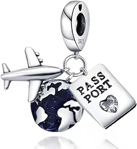 Vista 41 de LNQOBU Happy Life - Colgante para pulseras de abalorios, plata de ley 925 para mujer (con un espaciador de cuentas)
