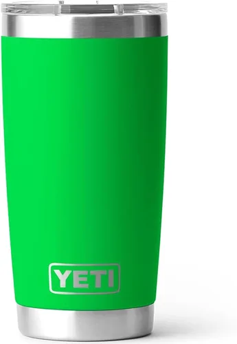 Vista 10 de YETI Rambler - Vaso de acero inoxidable con aislamiento al vacío de 20 onzas con tapa MagSlider Todo acero inoxidable