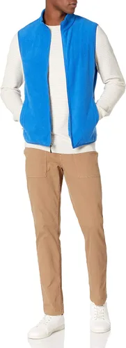 Vista 4 de Tienda Essentials - Camiseta polar con cierre completo, para hombre