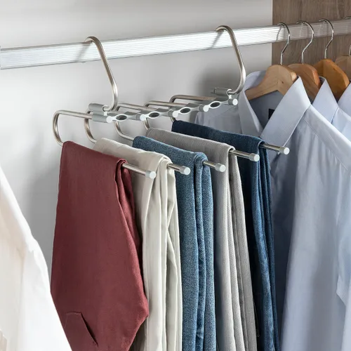 Vista 6 de Percha Múltiple para Pantalones 5 en 1 Havser InnovaGoods