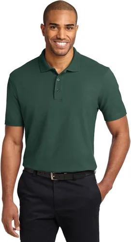 Vista 5 de Port Authority Polo antimanchas Negro