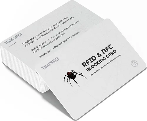 Vista 26 de Bloqueo RFID TimesKey, 2 pzas, Minimalista