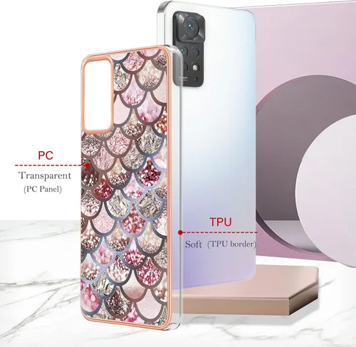 Vista 444 de Funda compatible con Nothing Phone 1, compatible con Nothing Phone One A063 para teléfono móvil TPU funda FLP