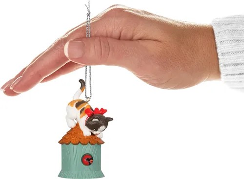 Vista 8 de Hallmark Keepsake Adorno de Navidad 2024, gatitos traviesos, regalos para amantes de los animales
