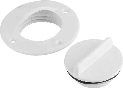Vista 4 de Válvula universal de drenaje de popa Tapón Bung Tapón Barco Accesorios para Marina, Desagüe de Nylon, Barco, Repuestos de Yate