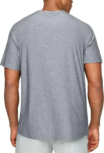 Vista 2 de Mens Dry Fit Short Sleeve T-Shirt Crewneck Lightweight Tee Shirts for Men Workout Athletic Casual