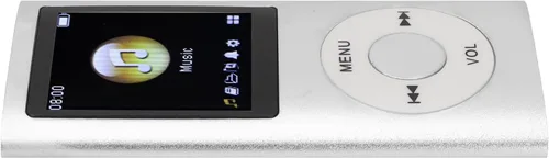 Vista 3 de Mini reproductor de MP4, reproductor de MP4 multifuncional pantalla LCD de 1.8 pulgadas, sonido delgado sin pérdidas, aleación de aluminio