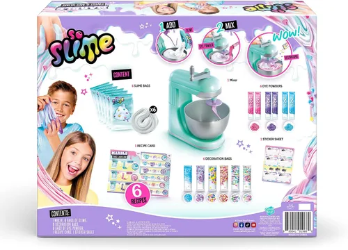 Vista 4 de Canal Toys So Slime Marble Twist N Slime Mezclador, Mezcla para Crear tu Propio Slime de Mármol, Aplasta, Estira y Gira para Efectos y Sensaciones