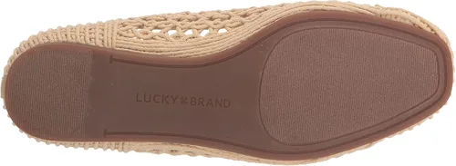 Vista 4 de Lucky Brand Ballet plano de macramé Avelly para mujer