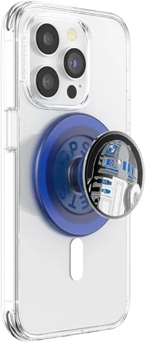 Vista 21 de PopSockets Agarre adhesivo para teléfono, soporte, soporte para teléfono, Star Wars - Millenium Falcon Aluminio