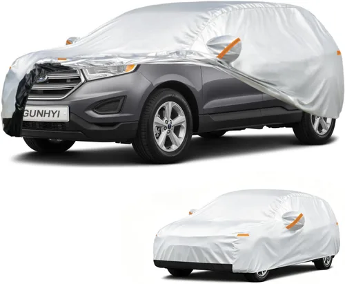 Vista 44 de GUNHYI - Funda para automóvil SUV de 7 capas, ajuste personalizado para BMW X1 (2010-2025), impermeable para todo tipo de clima, resistente