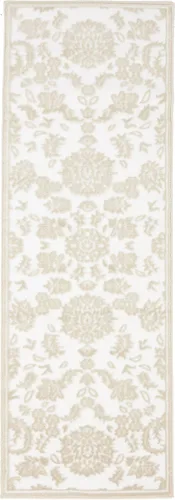 Vista 20 de Unique Loom Colección Rushmore Alfombra de Área - Taft (2' x 3' 1" Rectángulo, Blanco Nieve/Beige)
