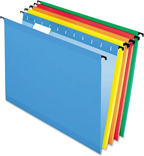 Vista 11 de Pendaflex Surehook fólders de archivos colgantes reforzados, Colores Variados
