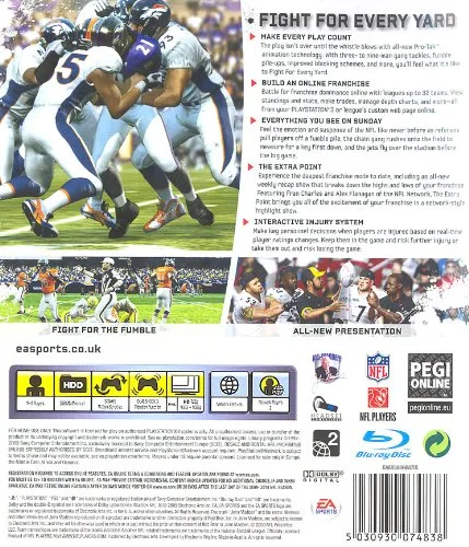 Vista 2 de PS3 Madden NFL 10