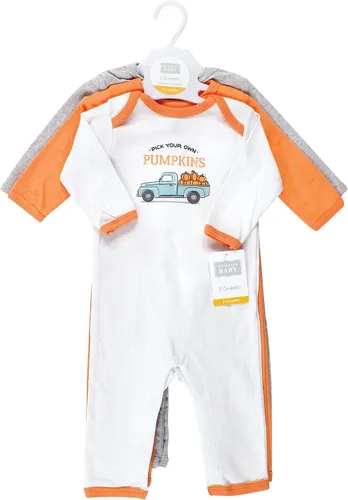 Vista 2 de Hudson Baby Enterizos de algodón para niñas bebés