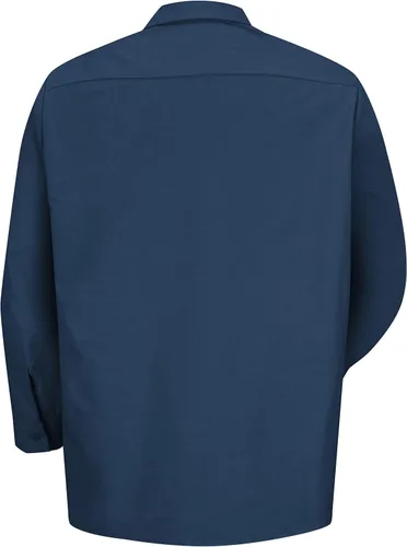 Vista 2 de Red Kap - Camisa de trabajo industrial de manga larga para hombre