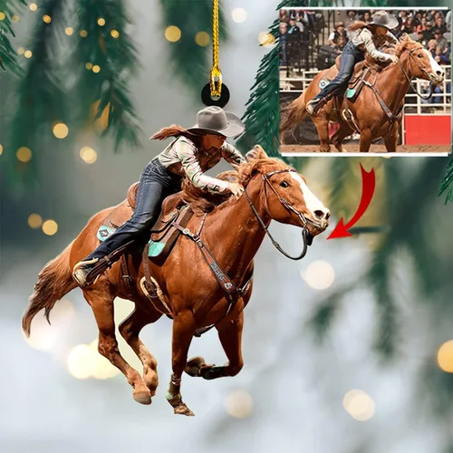 Vista 10 de Adorno fotográfico personalizado para árbol de Navidad 2D, adorno de Navidad personalizado con foto, regalos de Navidad para amigos familiares