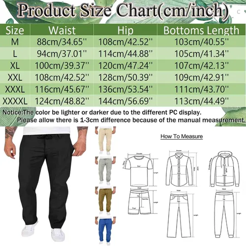 Vista 6 de WORPBOPE Pantalones deportivos de forro polar para hombre, para entrenamiento, correr, entrenamiento, pantalones ligeros de senderismo para hombre