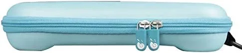 Vista 5 de Hermitshell - Funda rígida de EVA para Nintendo Switch Lite Gaming con 12 cartuchos de juego Turquoise